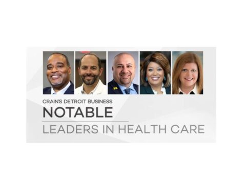 Crain's Notable Leaders in Health Care graphic